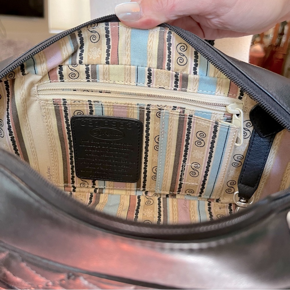 ❤️BRIGHTON QUILTED LEATHER SHOULDER BAG 💯AUTH - Picture 16 of 16